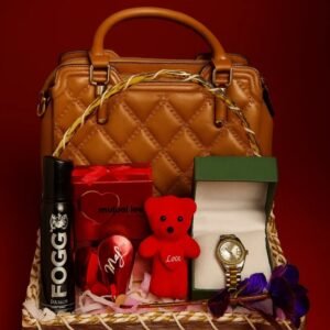 Golden Glam Love Basket